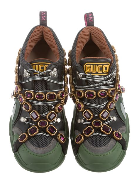 flashtrek Gucci sneakers with swimsuit